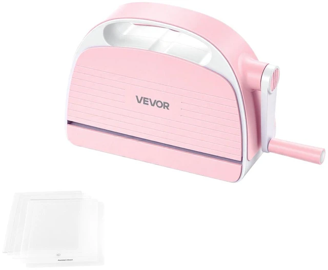 Main image of VEVOR Manual Die Cutting and Embossing Machine, 6" Opening, Portable Die Cut Machine with Cutting Plates, Ergonomic Handle, Easy to Store, for Arts and Crafts, Scrapbooking, Card Making, Crafting