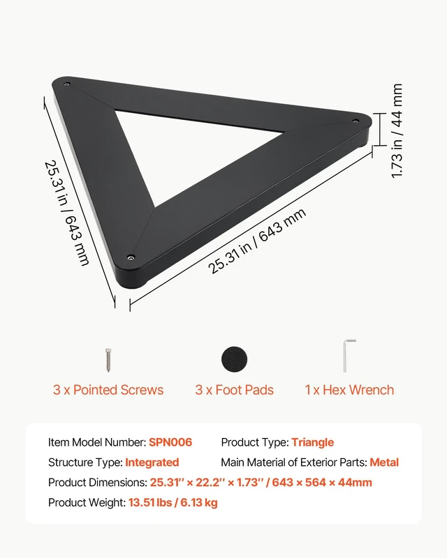 Alt view image 7 of 8 - VEVOR Triangle Hockey Passer, Heavy-Duty Multi-Angle Rebounder, Hockey Passing Aid, Passing & Stick Handling Trainer, Off-Ice & On-Ice Portable Equipment, Help Improve Puck Control & Shooting