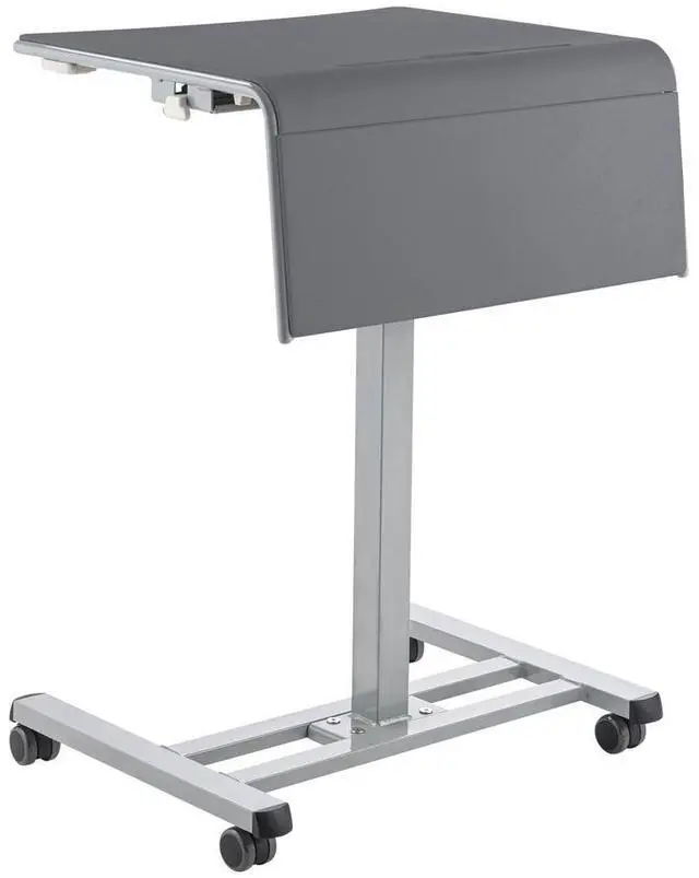 Main image of NPS  Sit-Stand Student Desk Pro - 23.5" x 19.5" x 28.5" to 41.75" - Charcoal Gray   SSDG20