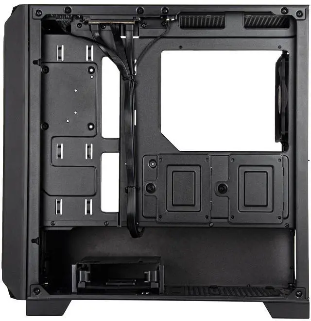 Alt view image 4 of 7 - FARA 312 High Airflow and High Capacity Micro-ATX Chassis, SST-FA312-BG