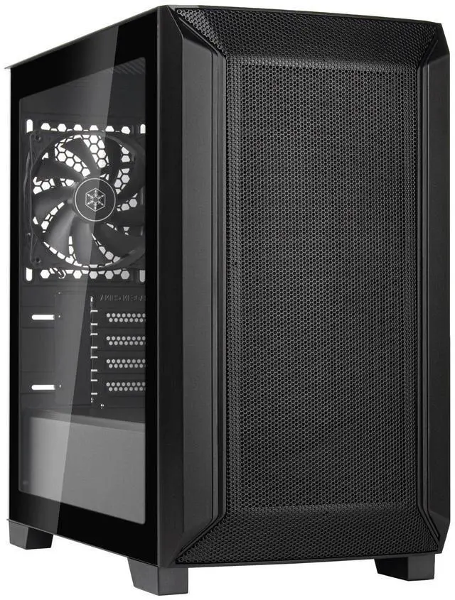 Main image of FARA 312 High Airflow and High Capacity Micro-ATX Chassis, SST-FA312-BG