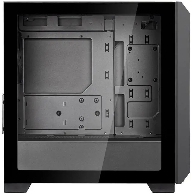 Alt view image 3 of 7 - FARA 312 High Airflow and High Capacity Micro-ATX Chassis, SST-FA312-BG