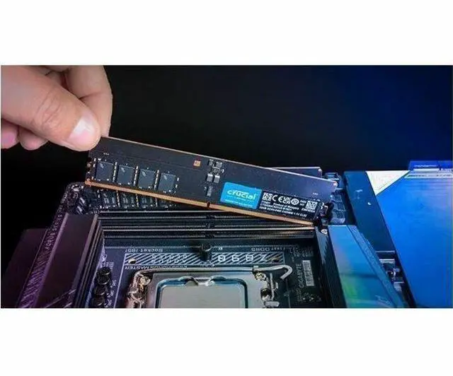 Alt view image 7 of 7 - Crucial RAM Module For Desktop PC, Computer, Motherboard - 16 GB (1 x 16GB) - DDR5-6400/PC5-51200 DDR5 SDRAM - 6400 MHz - CL52 - 1.10 V - 288-pin - CUDIMM