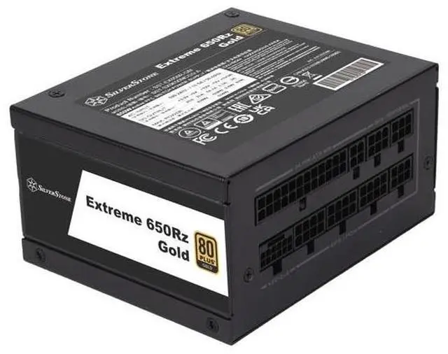 Alt view image 2 of 5 - Silverstone Extreme 650Rz Gold 80 PLUS Gold 650W SFX 12V 4.1 PCIe 5 Fully Modular SFX Power Supply