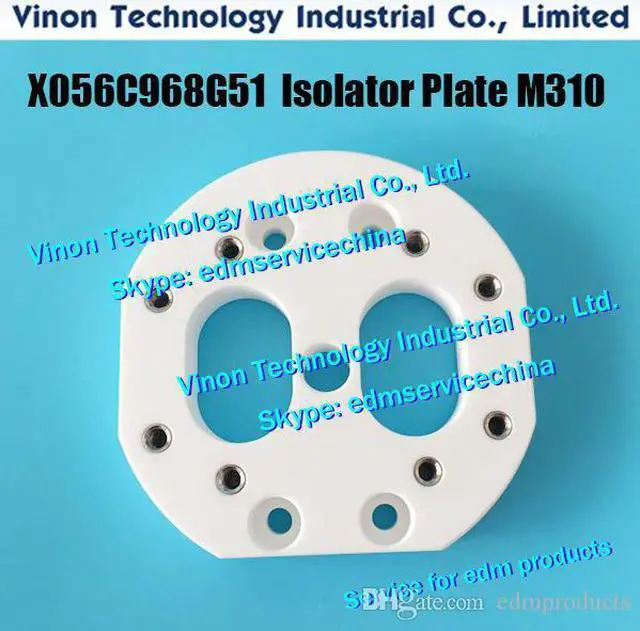 Main image of M310 Isolator Plate Lower D125x118x20t X056C968G51 DK888A for DWC-FA10,FA20,FA30,BA8,BA24 series machine X056C356G53,X055C778G51
