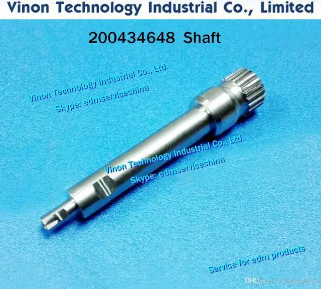 Main image of (1pc) 200434648 edm Connecting shaft for Robofil 230F,240,330F,440 Charmilles edm parts 200.434.648, 434.648 edm axles