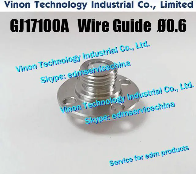 Main image of ALN400 ALC600G Diamond Wire Guide Ø0.6mm J17100A, edm Dice G GJ17100A for S odick wire edm machines ALN400QS, ALN600, ALN800