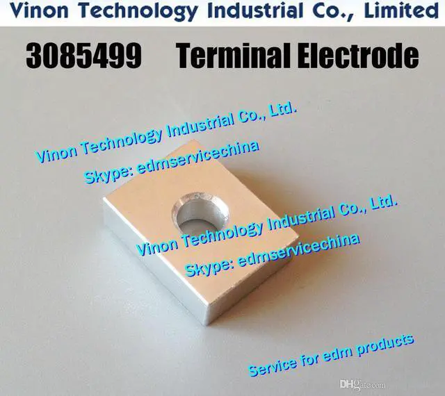 Main image of 3085499 edm Terminal Electrode S467 18x14x5mm Mid Block for Sodic SL400,SL600,AQ400,AQ600 Sacrificial Electrode