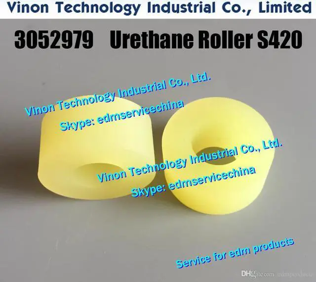 Main image of 3052979 edm Urethane Roller S420 Ø40x19dx20W Upper for Sodic A(New type),AQ,AG, MW405641E, AW405641E Gun Roller 118407E