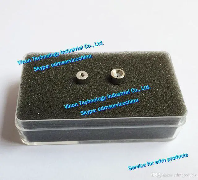 Main image of (2pcs) d=0.205mm edm Wire Guide Set Upper & Lower 431.112,200431112,431.122,200431122,443.342,10443342 for ROBOFIL 240,290,640,