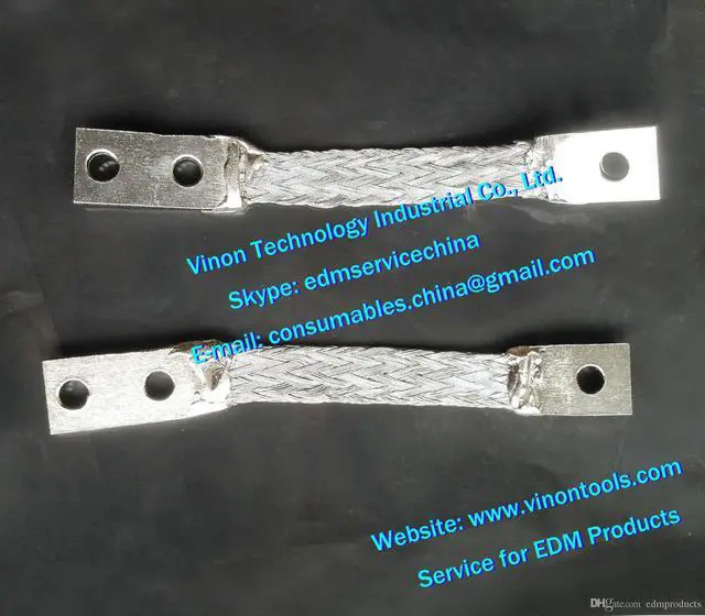 Main image of (2pcs) 100446736 edm Ground cable contact brush C301 L=71mm, Lower Contact Mesh 100.446.736, 446.736, 24.54.110 for ROBOFIL