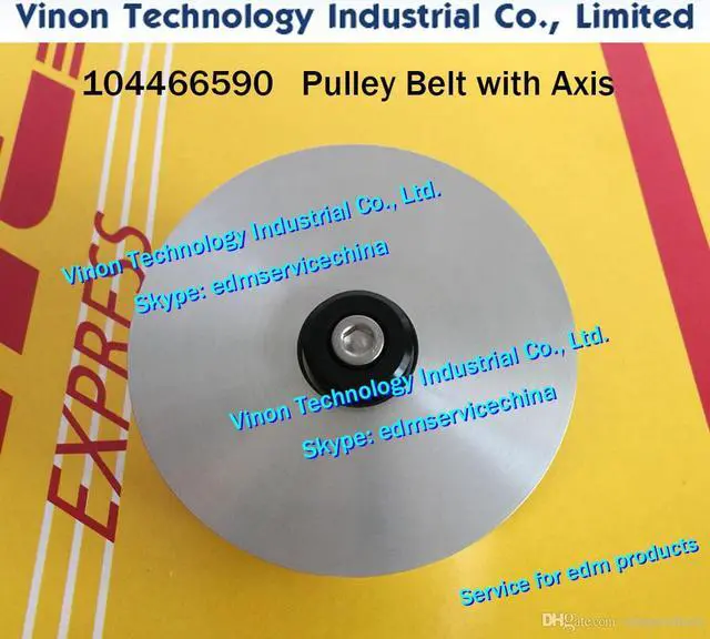 Main image of (1pc) 104466590 edm Pulley Complete for Spool Drive for ROBOFIL 190,290,300,310 edm spare parts 446.659.0, 104.466.590 Pulley