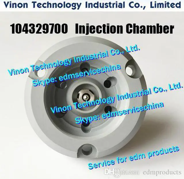 Main image of 104329700 edm Injection Chamber Upper C303 Ø70x44Lmm for ROBOFIL 300,310,500,510,240,440.Charmilles 100432904,432.970