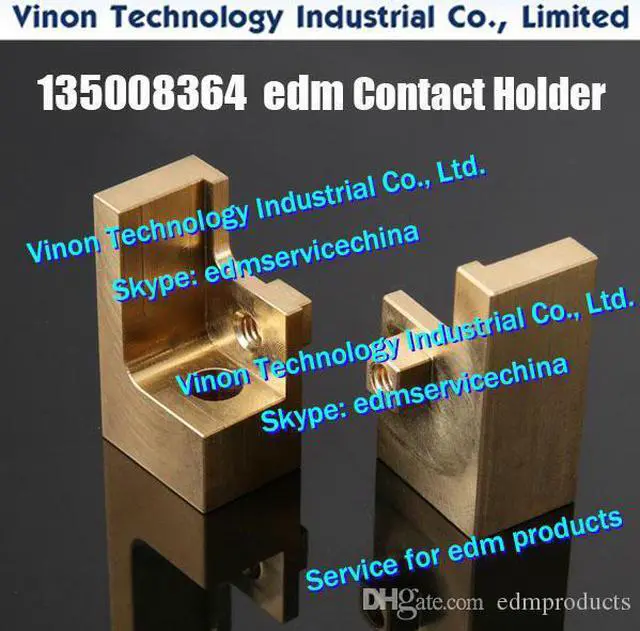 Main image of 135008364 Charmilles Contact block upper head for Robofil 230,330F,240,CUT20,CUT30. 135.008364, 135-008-364 edm Power Feed