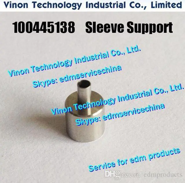 Main image of Charmilles 100445138, 445.138 Sleeve support for ROBOFIL 310. edm spare parts Guide suction pipe M upper head 200640092, 640.092