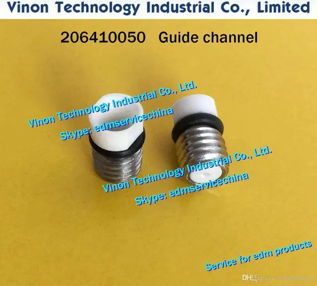 Main image of (1pc) 206410050 edm Guide channel for ROBOFIL 190,290,300,310 edm spare parts 206.410.050, 641.005.0 edm Sapphire Assembly