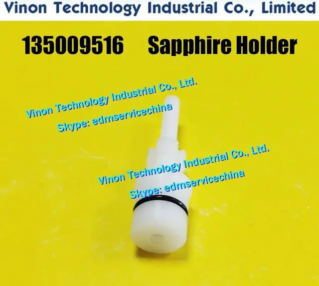 Main image of 135009516 edm Sapphire Holder for ROBOFIL 230F,240,330F,440,640CC series Charmilles Sapphire Guide Holder 135.009.516 Holder Sap