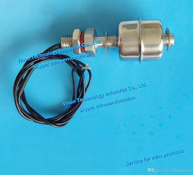 Main image of (2pcs/lot) 135015151 edm Float Switch C665 (stainless stel type) for ROBOFIL 240,440 Charmilles edm parts 445.792, 100445792, 34