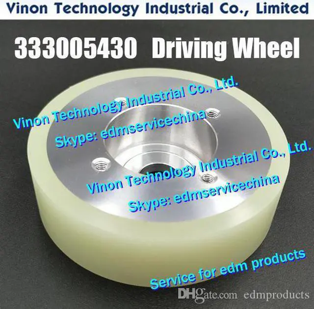 Main image of 333.005.430 edm Driving Wheel D=80x22mm for AGIECHARMILLES, 333005430 Driving Roller for ACTSPARK CF/CA 20 wirecut edm machines