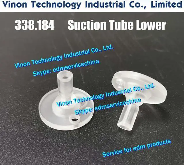 Main image of 338.184 edm Parts Suction Tube Lower A304, AgieCut Absorb Pipe 338.184.5 for Agie AC150,AC170,AC200,AC250,AC270 series wire-cut