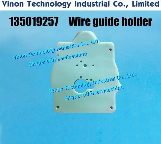 Alt view image 2 of 2 - 135019257 Wire guide holder assembly set for Robofil series machines. Charmilles edm parts 135.019.257, 135-019-257 Wire Holder