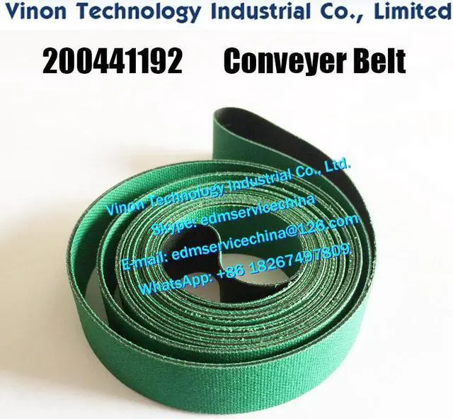 Main image of 200441192 Conveyer Belt 0.7x15x3560mm for ROBOFIL 400, 600. Wire Cut Machine Conveyer belt wire evacuation 200.441.192, 441.192