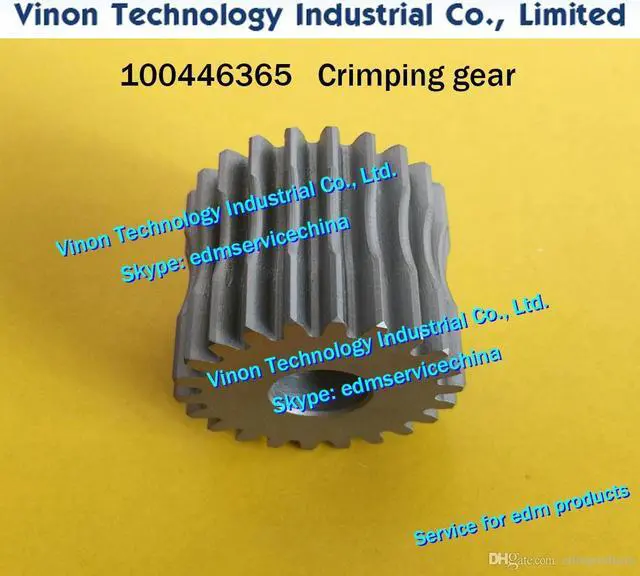 Alt view image 2 of 3 - 200431448 Geared wheel for ROBOFIL 100,200,400,600 series machine. 200.431.448, 200-431-448, 100431448 Geared wheel wire evacuat