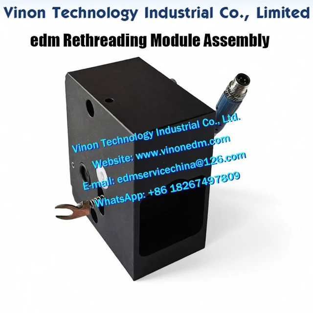 Alt view image 3 of 5 - edm Rethreading box for Charmille s Robofil 190,230F,240,290,310,330,440,640 machines edm Rethreading module assembly