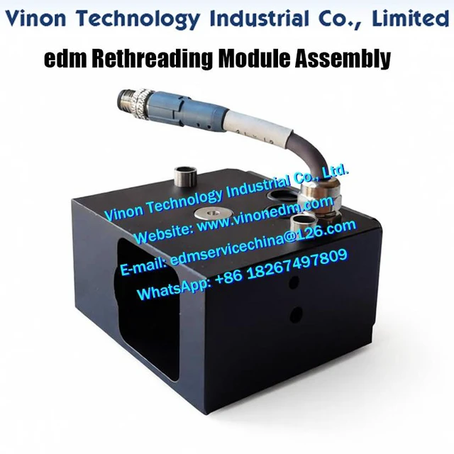 Alt view image 4 of 5 - edm Rethreading box for Charmille s Robofil 190,230F,240,290,310,330,440,640 machines edm Rethreading module assembly