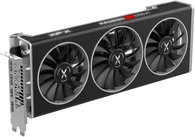 Alt view image 3 of 6 - XFX SPEEDSTER MERC319 AMD Radeon RX 6700 XT BLACK Gaming Graphics Card with 12GB GDDR6 HDMI 3xDP, AMD RDNA 2