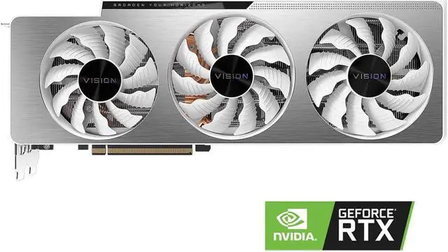 Main image of GIGABYTE GeForce RTX 3090 VISION OC 24GB Video Card, GV-N3090VISION OC-24GD