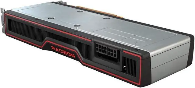 Alt view image 12 of 12 - AMD RADEON RX 6700 XT Graphics Card, 7nm AMD RDNA2 12GB GDDR6 192-bit AMD Reference Card, PCIE 4.0 HDMI DP 1.4a Video Card