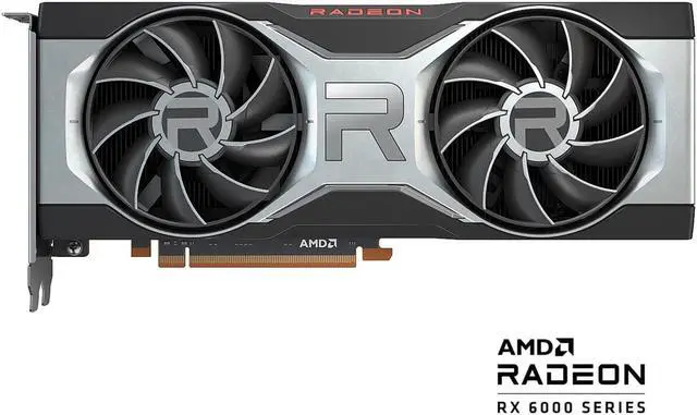 Alt view image 7 of 12 - AMD RADEON RX 6700 XT Graphics Card, 7nm AMD RDNA2 12GB GDDR6 192-bit AMD Reference Card, PCIE 4.0 HDMI DP 1.4a Video Card