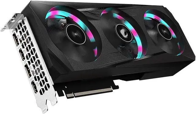 Alt view image 4 of 6 - GIGABYTE AORUS GeForce RTX 3060 ELITE 12GB GDDR6 PCI Express 4.0 ATX Video Card GV-N3060AORUS E-12GD (rev. 2.0) (LHR)