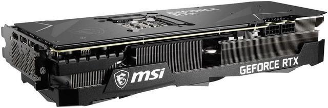 Alt view image 7 of 7 - MSI Ventus GeForce RTX 3080 Ti 12GB GDDR6X PCI Express 4.0 ATX Video Card RTX 3080 Ti Ventus 3X 12G OC