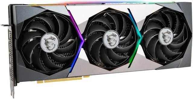 Alt view image 3 of 10 - MSI Suprim GeForce RTX 3080 10GB GDDR6X PCI Express 4.0 Video Card RTX 3080 SUPRIM X 10G LHR