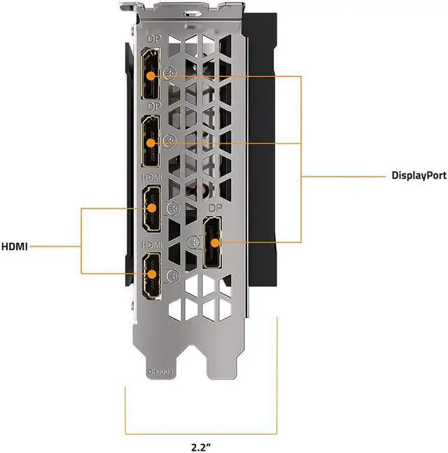 Alt view image 6 of 6 - GIGABYTE Eagle GeForce RTX 3080 Ti 12GB GDDR6X PCI Express 4.0 ATX Video Card GV-N308TEAGLE OC-12GD