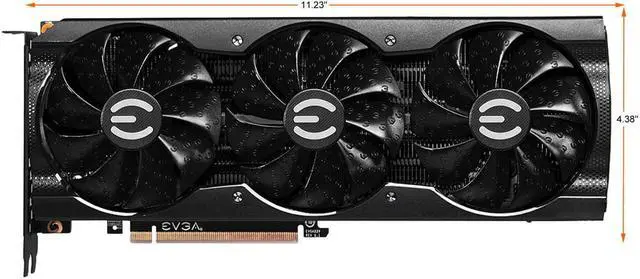 Alt view image 9 of 14 - EVGA GeForce RTX 3060 Ti FTW ULTRA GAMING Video Card, 08G-P5-3667-KL, 8GB GDDR6, iCX3 Cooling, ARGB LED, LHR