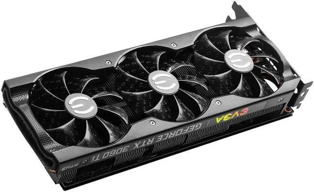 Alt view image 12 of 14 - EVGA GeForce RTX 3060 Ti FTW ULTRA GAMING Video Card, 08G-P5-3667-KL, 8GB GDDR6, iCX3 Cooling, ARGB LED, LHR