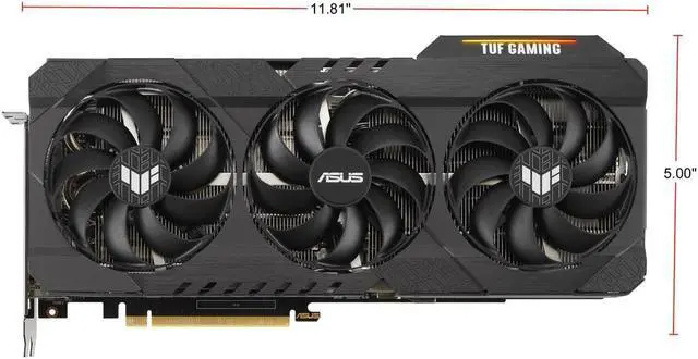 Alt view image 2 of 6 - ASUS TUF Gaming GeForce RTX 3090 24GB GDDR6X PCI Express 4.0 SLI Support Video Card TUF-RTX3090-O24G-GAMING