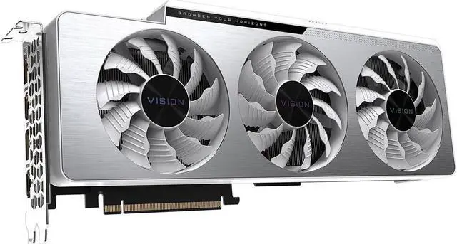 Alt view image 3 of 11 - GIGABYTE Vision GeForce RTX 3070 Ti 8GB GDDR6X PCI Express 4.0 ATX Video Card GV-N307TVISION OC-8GD