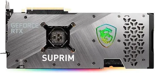 Alt view image 3 of 4 - MSI Suprim GeForce RTX 3070 Ti 8GB GDDR6X PCI Express 4.0 Video Card RTX 3070 Ti SUPRIM X 8G