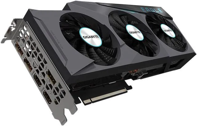 Alt view image 3 of 5 - GIGABYTE Eagle GeForce RTX 3080 10GB GDDR6X PCI Express 4.0 ATX Video Card GV-N3080EAGLE-10GD (rev. 2.0) LHR
