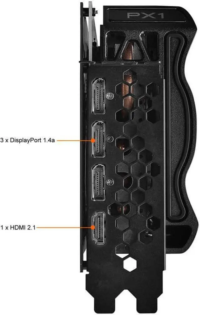 Alt view image 6 of 6 - EVGA GeForce RTX 3070 Ti FTW3 ULTRA GAMING Video Card, 08G-P5-3797-KL, 8GB GDDR6X, iCX3 PCI Express 4.0  Technology, ARGB LED, Metal Backplate