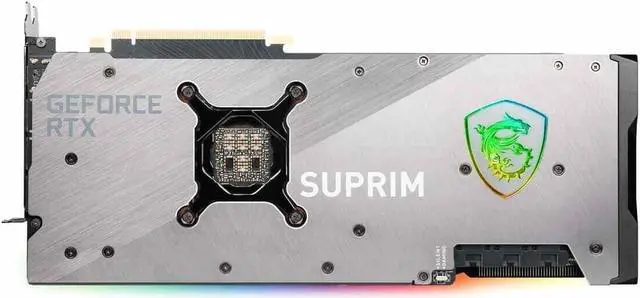 Alt view image 4 of 6 - MSI Suprim GeForce RTX 3080 10GB GDDR6X PCI Express 4.0 Video Card RTX 3080 SUPRIM X 10G 
(LHR)