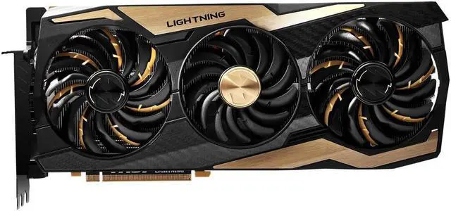 Alt view image 2 of 4 - MSI GeForce RTX 2080 Ti 11GB GDDR6 PCI Express 3.0 x16 SLI Support Video Card RTX 2080 TI LIGHTNING Z--