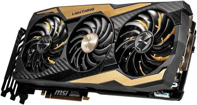 Alt view image 3 of 4 - MSI GeForce RTX 2080 Ti 11GB GDDR6 PCI Express 3.0 x16 SLI Support Video Card RTX 2080 TI LIGHTNING Z--