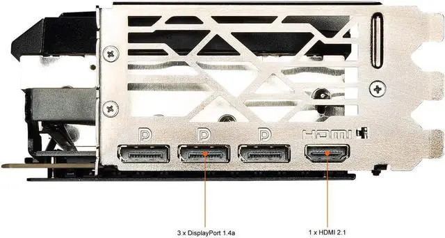 Alt view image 6 of 6 - MSI Gaming GeForce RTX 3090 Ti 24GB GDDR6X PCI Express 4.0 SLI Support ATX Video Card RTX 3090 TI GAMING X TRIO 24G
