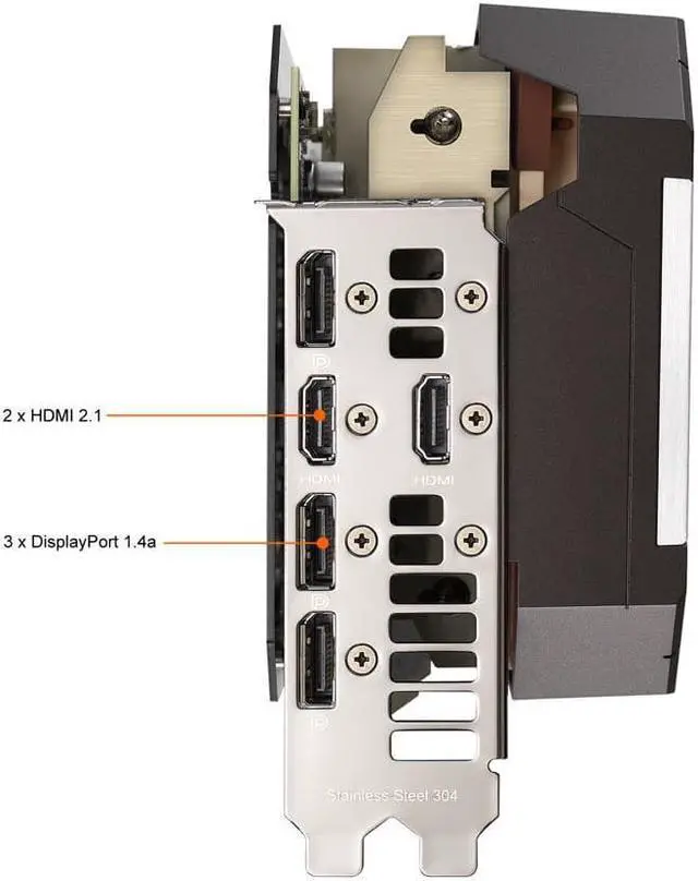 Alt view image 6 of 6 - ASUS Noctua OC Edition GeForce RTX 3070 8GB GDDR6 256-Bit PCI Express 4.0 Video Card RTX3070-O8G-NOCTUA (LHR)--