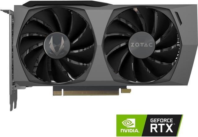 ZOTAC GAMING GeForce RTX 3070 Twin Edge OC 8GB GDDR6 256-bit 14 Gbps PCIE  4.0 Gaming Graphics Card, IceStorm 2.0 Advanced Cooling, White LED Logo ...